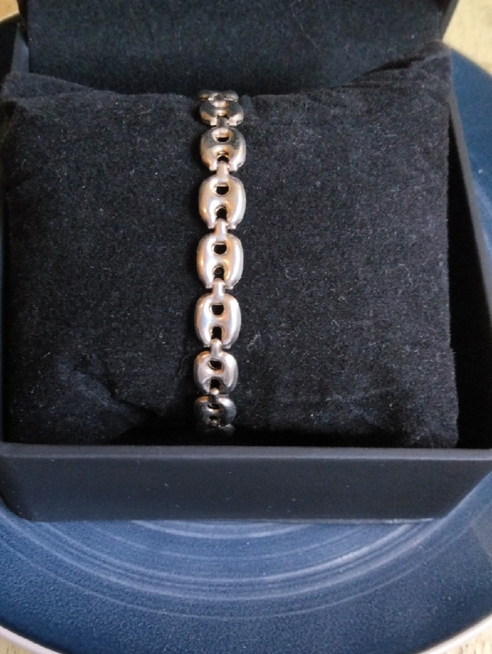 Silver Tone Link Bracelet